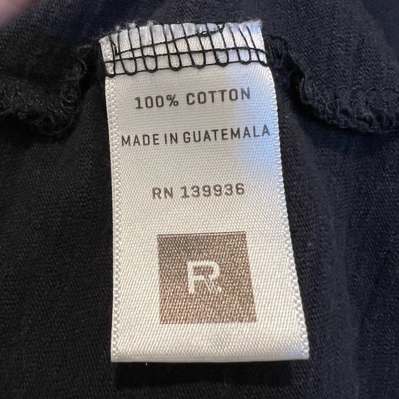 Richer Poorer Easy Muscle Tank Top 100% Cotton Crew Neck Sleeveless Black Medium - Picture 6 of 8